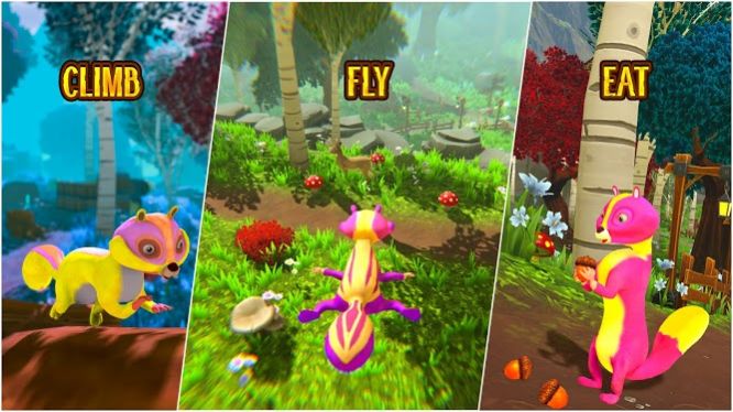 松鼠飞行模拟器正版