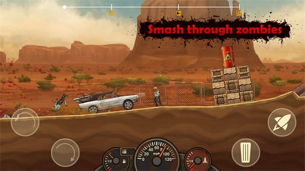 战车撞僵尸地牢无限金币版