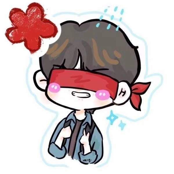 送你一朵小红花头像