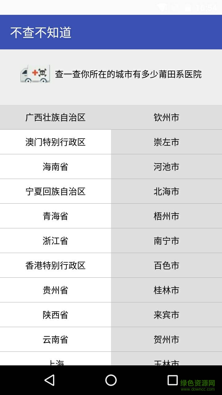 莆田系医院搜索