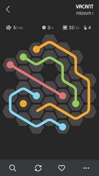 点连接空六边形