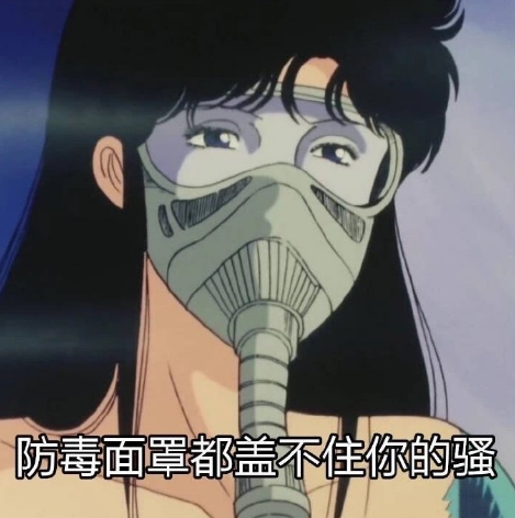 防毒面罩表情包