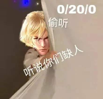 王者荣耀听说你们缺人表情包