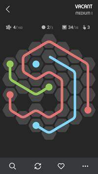 点连接空六边形