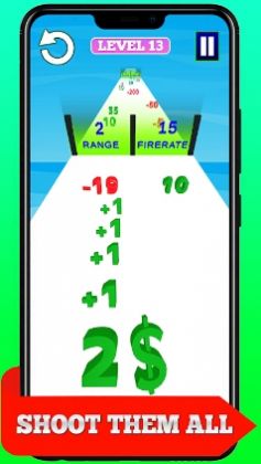 数字射击枪合并跑游戏安卓版