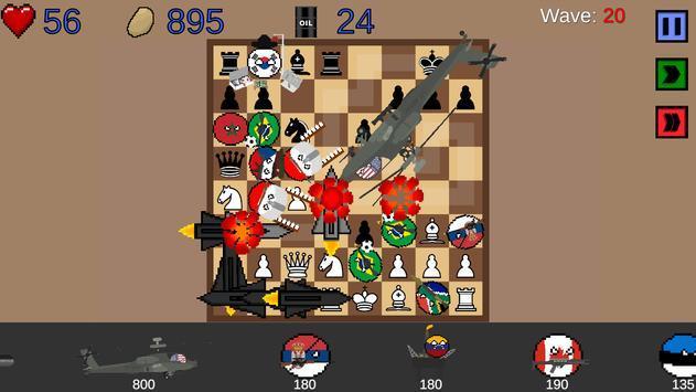 国家球塔防御游戏