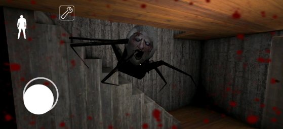 恐怖奶奶蜘蛛奶奶在屋里