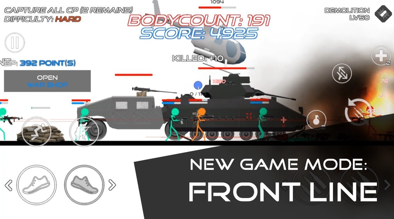 坚持战争鲜血打击mod