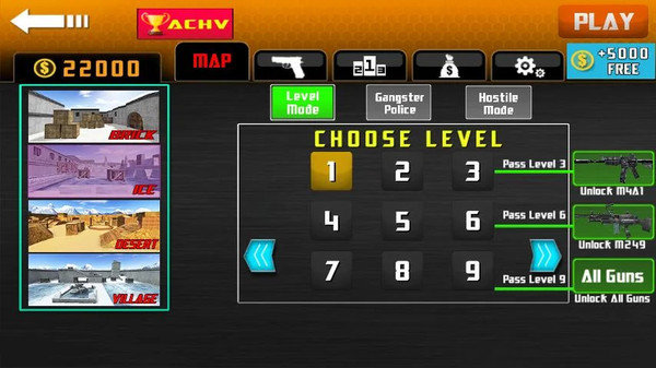 反恐刺激枪战无限金币版