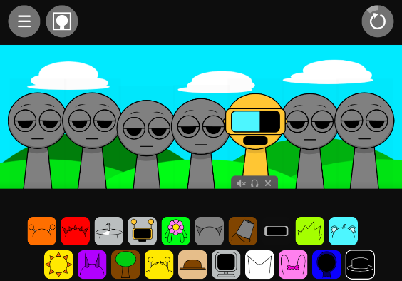 节奏盒子Sprunki简笔画版