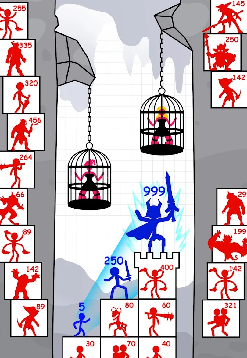 火柴人英雄塔防免广告版