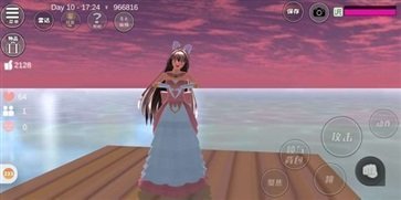 樱花校园模拟器兔年服装英文版