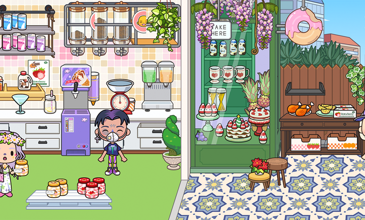 米加小镇世界面包店版本