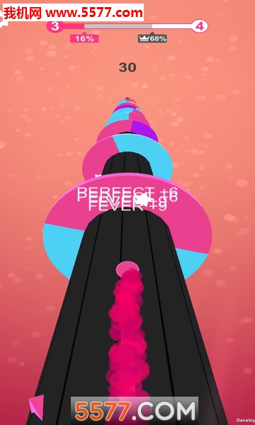 彩色螺旋线Colorful Helix