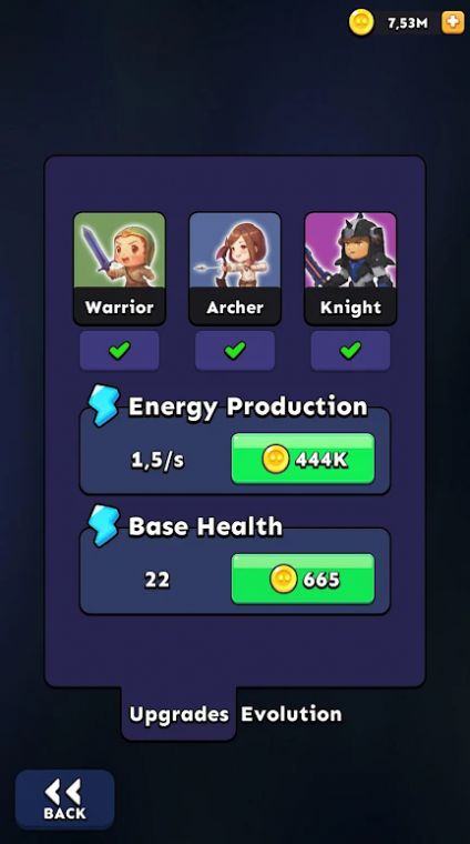 进化的勇士战斗游戏 