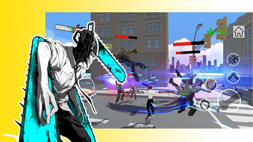 电锯人大战僵尸无敌版