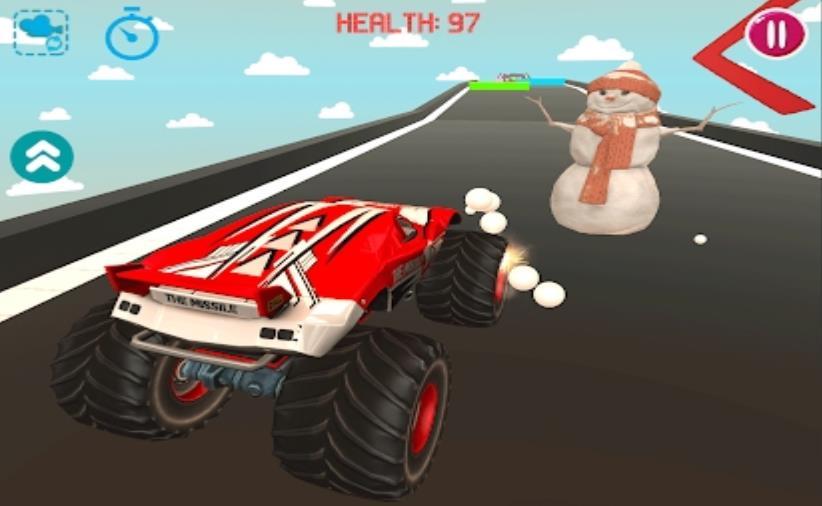 障碍坡道和怪物卡车驾驶手机版