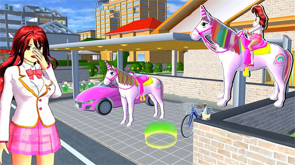 樱花梦幻校园女孩