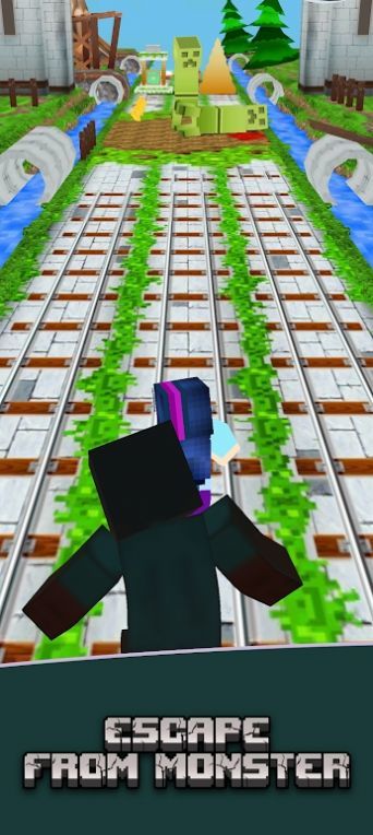 小马女孩工艺奔跑