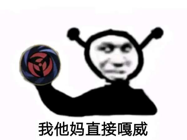 我他妈直接飞雷神斩表情包
