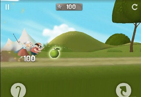 疯狂老奶奶跑酷手游截图