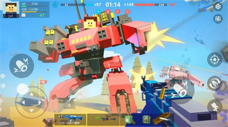 方块世界吃鸡挑战手机版