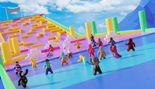 迷宫糖豆人赛跑官方版