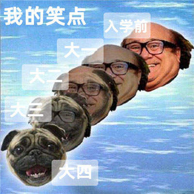 当代大学生进化史表情包