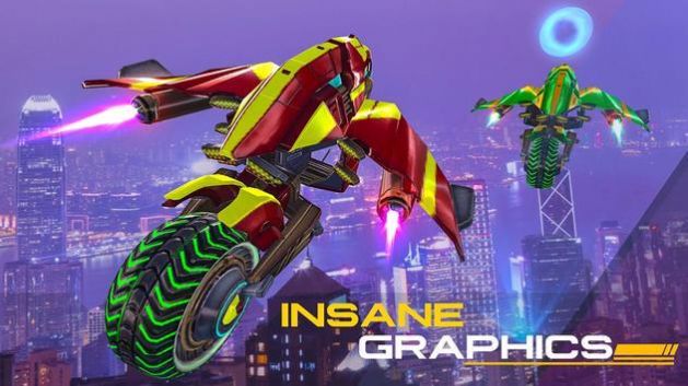 未来混乱城市飞车手机版