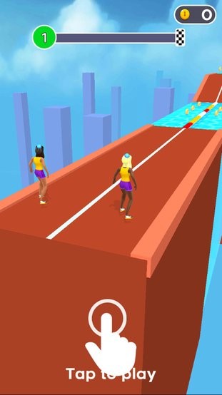 女孩疯狂酷跑游戏