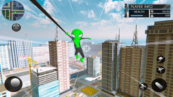 侠客绳索蜘蛛侠免费版