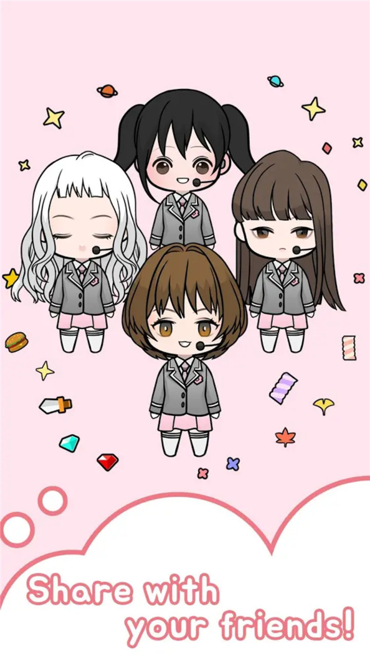 粉彩女生