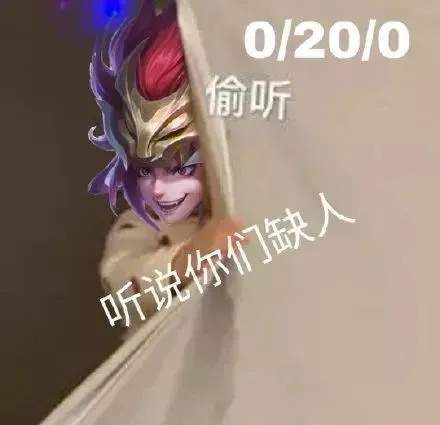 王者荣耀听说你们缺人表情包