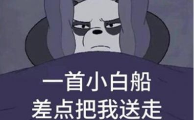 小白船警告表情包