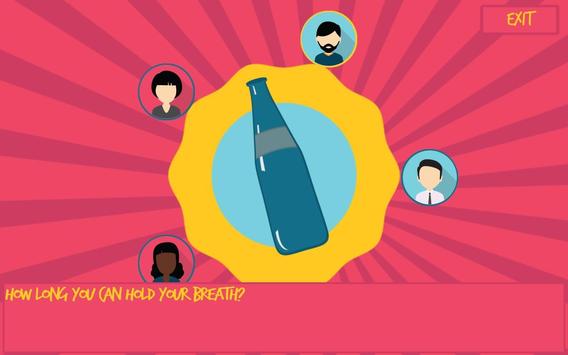 为朋友旋转瓶子