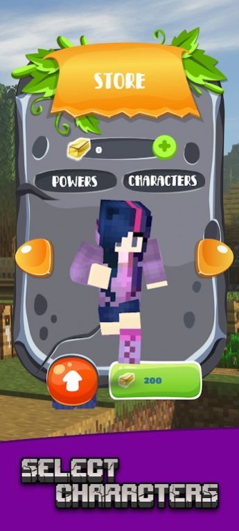 小马女孩工艺奔跑