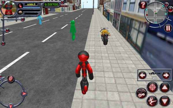 火柴人绳索英雄侠盗世界