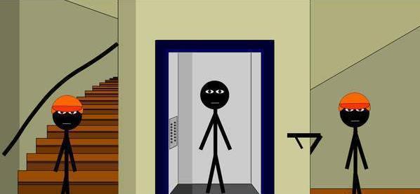 火柴人电梯逃亡蠢死