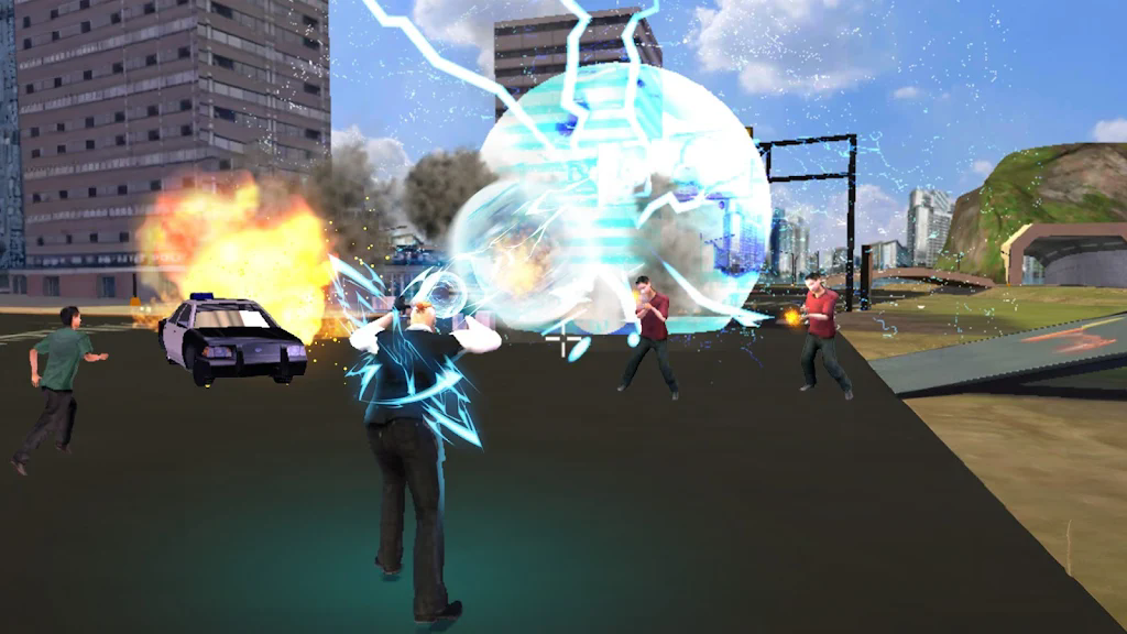 警察绳索英雄城市战斗官方版