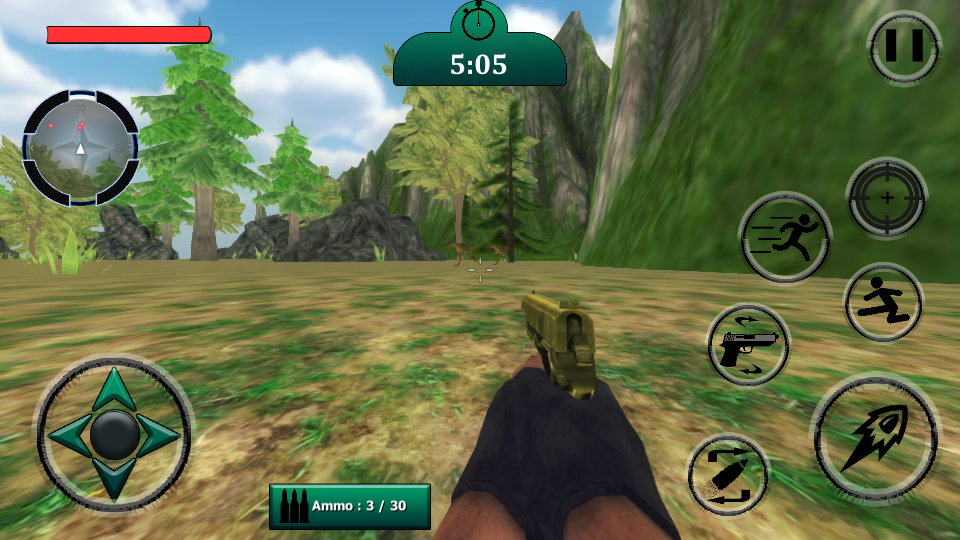 FPS猎杀恐龙射击