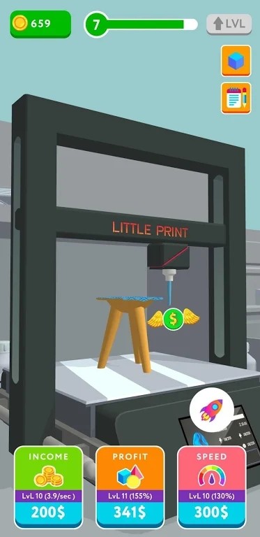 空闲的3D打印机