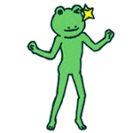 青蛙打拳表情包动图