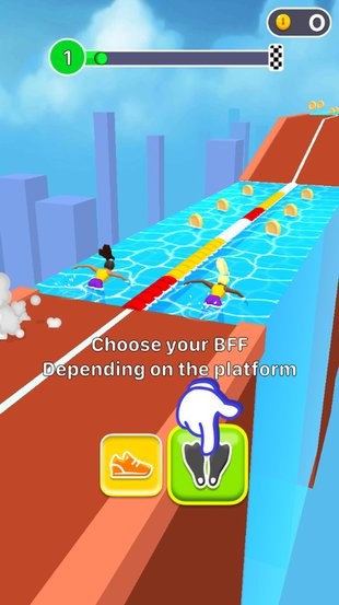 女孩疯狂酷跑游戏