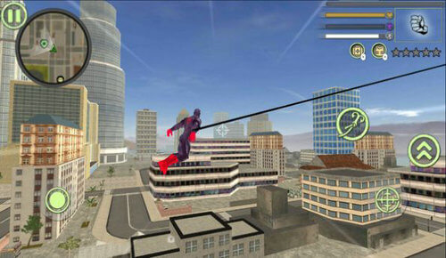 黑蜘蛛侠绳索英雄手机版