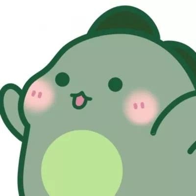 最近很火的小恐龙头像