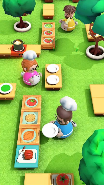 疯狂烤盘美食大乱斗游戏安卓版