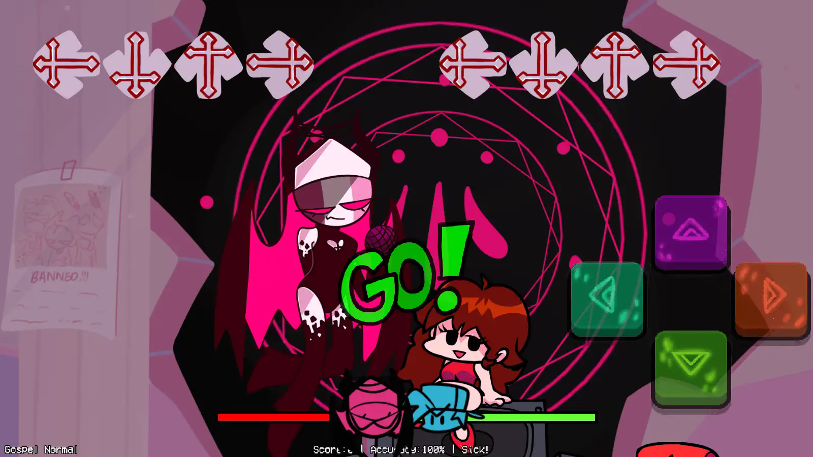 fnf教堂性别转换模组