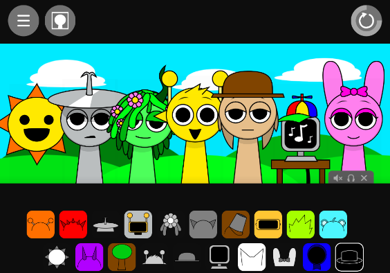 节奏盒子Sprunki简笔画版