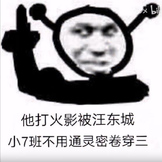 你打火影像汪东城表情包