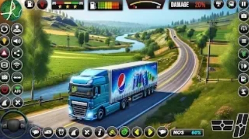 卡车模拟器驾驶游戏